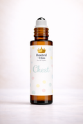 chest and cough kids remedy roller 10ml amber bottle rooted in him