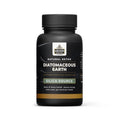 Diatomaceous earth silica supplement capsules bottle for natural wellness support