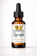 eye sight blend healing oil blend 30ml amber bottle rooted in him