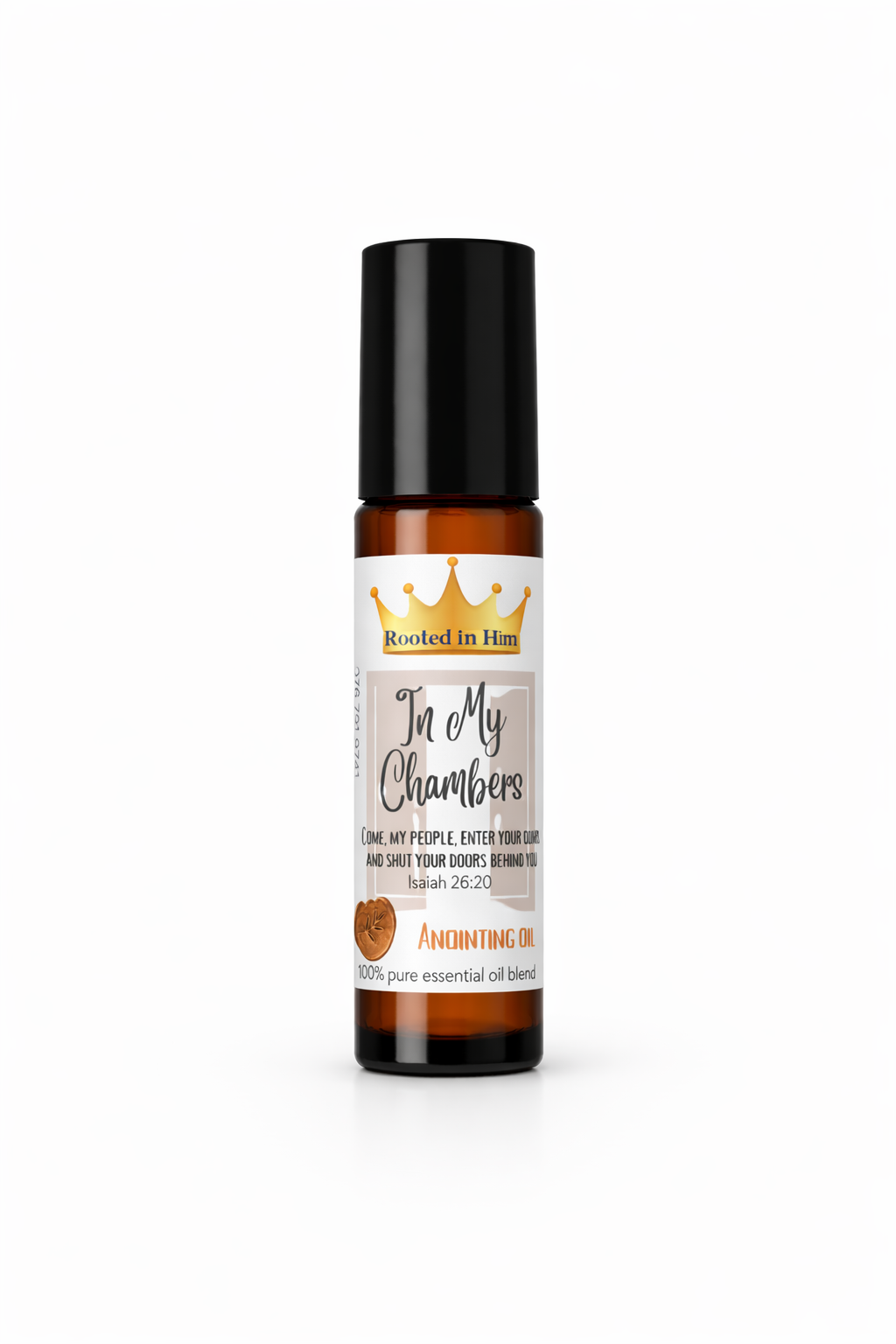 in my chambers anointing oil roller bottle rooted in him prayer oil