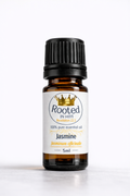 jasmine essential oil 5ml amber bottle rooted in him