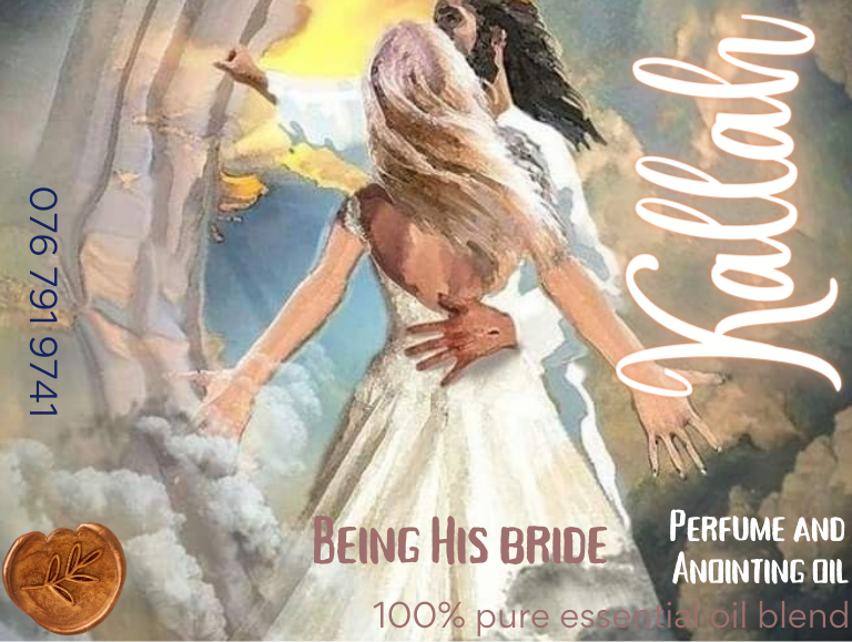 kallah bride anointing oil label rooted in him bride of messiah prayer oil