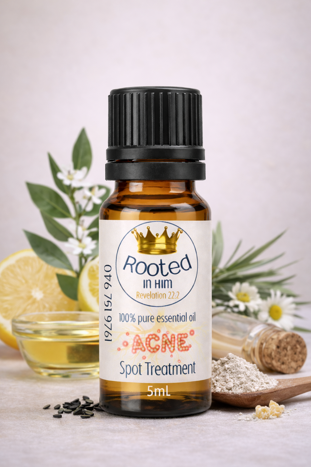 spot treatment 5ml botanical skincare oil rooted in him