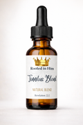 tinnitus blend healing oil blend 30ml amber bottle rooted in him